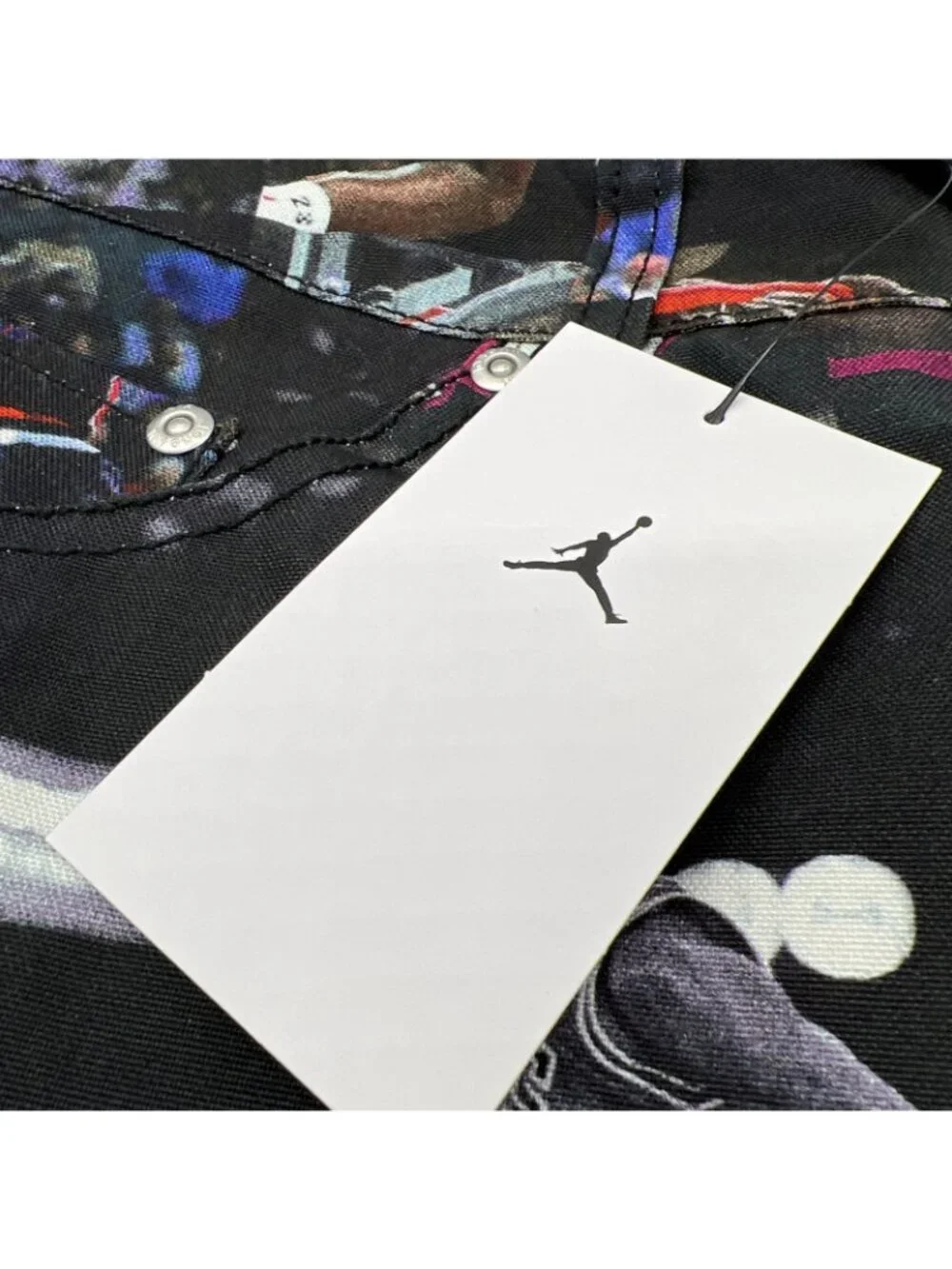 Michael Air Jordan All Over Jeans Size 32 Basketball #23 NWT